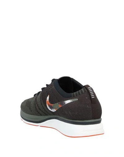 Shop Nike Man Sneakers Military Green Size 8 Textile Fibers