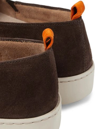 Shop Mulo Sneakers In Dark Brown