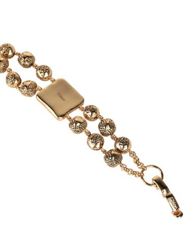 Shop Chloé Bracelets In Gold