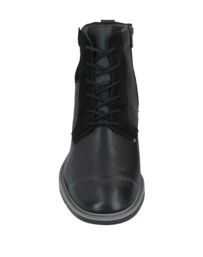 Shop Geox Ankle Boots In Black
