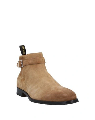 Shop Doucal's Boots In Sand
