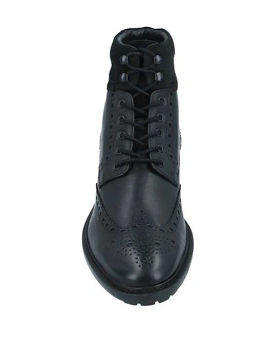 Shop Geox Ankle Boots In Black