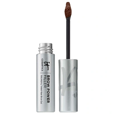 Shop It Cosmetics Brow Power Filler Volumizing Tinted Fiber Eyebrow Gel Universal Auburn 0.14 oz/ 4.25 ml