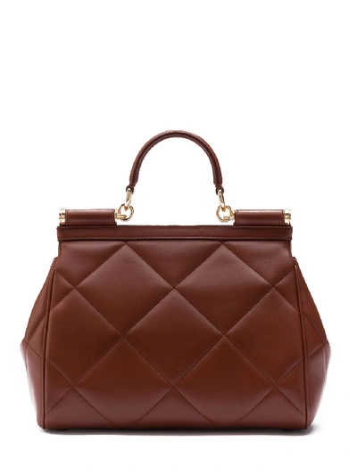 Shop Dolce & Gabbana Borsa In Cognac