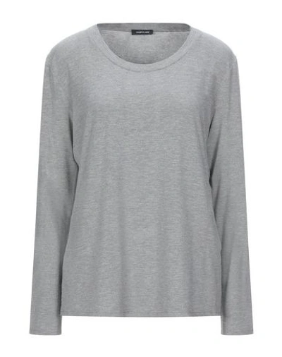 Shop Anneclaire T-shirt In Grey