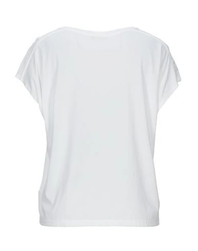 Shop Celine T-shirt In White