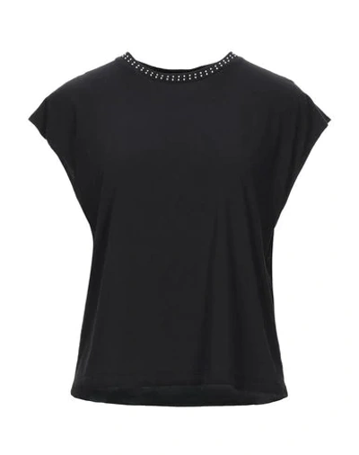 Shop Celine T-shirts In Black