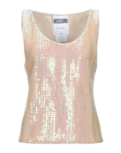 Moschino Tops In Beige