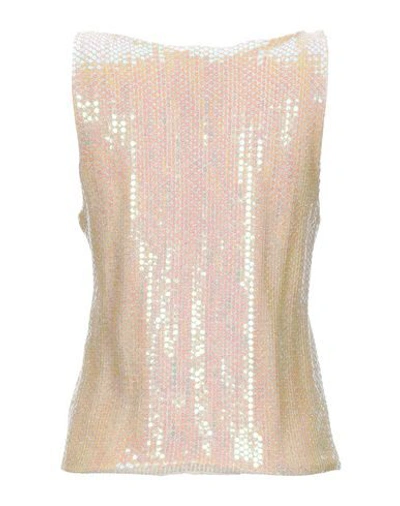 Moschino Tops In Beige