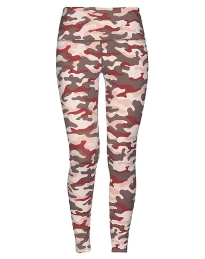 Shop Varley Leggings In Dove Grey