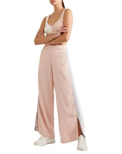 Shop Vaara Woman Pants Light Pink Size L Viscose, Elastane, Polyamide