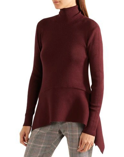 Shop Adeam Turtlenecks In Maroon