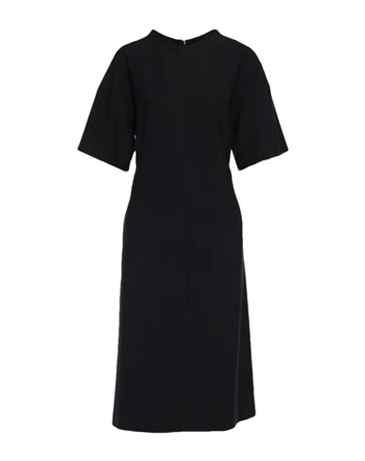Shop Partow Midi Dress In Black