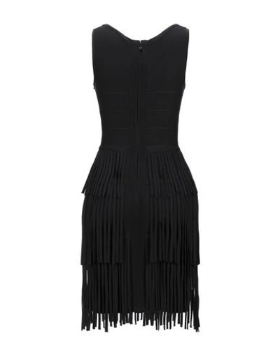 Shop Amuse Short Dress In Black