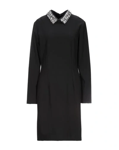 Be Blumarine Midi Dresses In Black