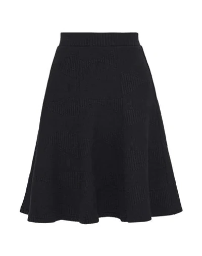 Shop Walter Baker Knee Length Skirt In Black