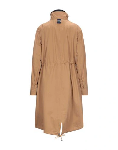 Shop High By Claire Campbell Coats In Khaki