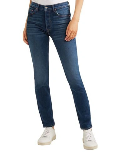 Shop Grlfrnd Woman Jeans Blue Size 31 Cotton, Elastane