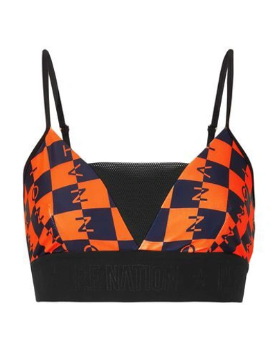 Shop P.e Nation Bras In Orange