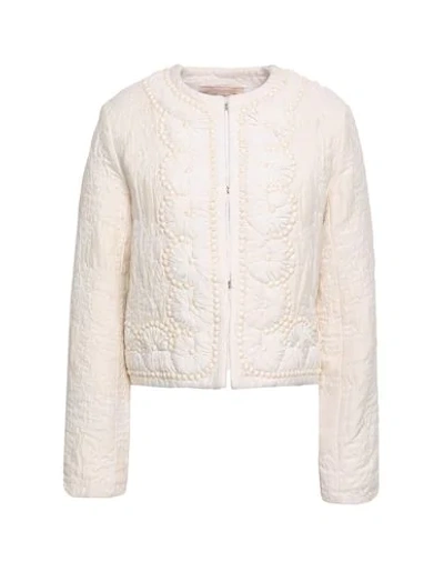 Shop Vanessa Bruno Sartorial Jacket In Ivory