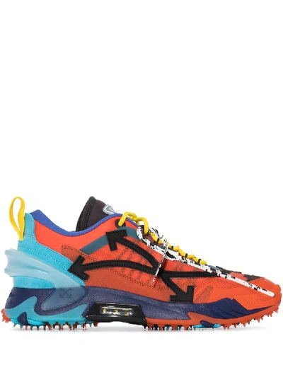 Shop Off-white Odsy-1000 Low Top Sneakers In Orange