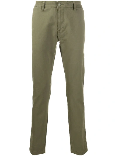 Shop Levi's Slim Fit Chinos In Green