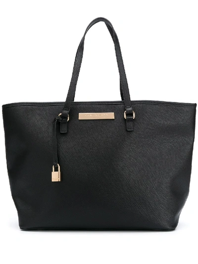 Shop Kurt Geiger Essex Shopper Tote In Black