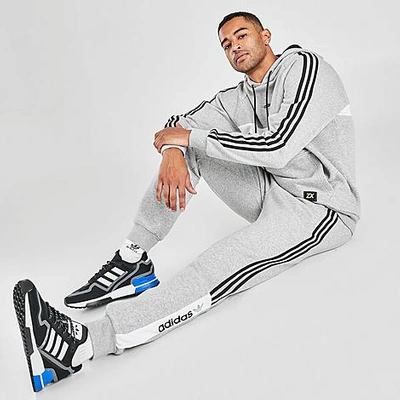 Adidas Originals Nutasca Zx Jogger Pants In Medium Grey Heather | ModeSens