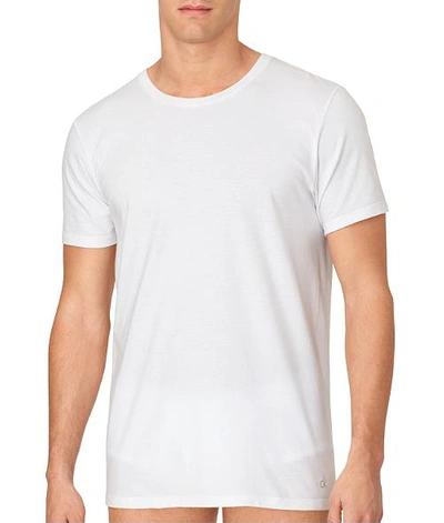 Shop Calvin Klein Cotton T-shirt 3-pack In White