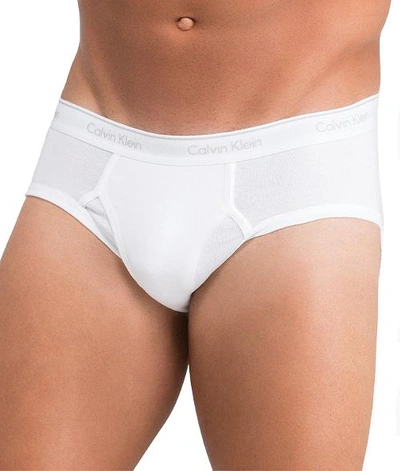 Calvin Klein Classic Low Rise Brief 4-pack In White | ModeSens