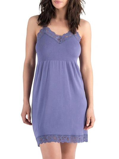 Shop Honeydew Intimates Play All Day Knit Chemise In Rain Spell