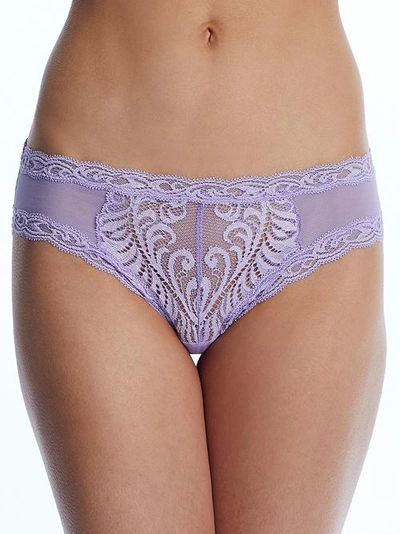 Shop Natori Feathers Hipster In Violet Tulip