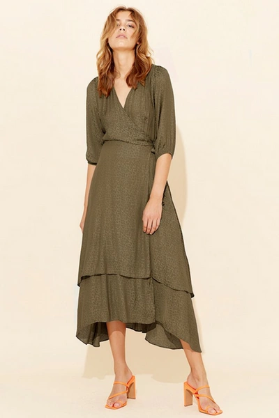 Mbym Bibbi Dress Olive In Green | ModeSens