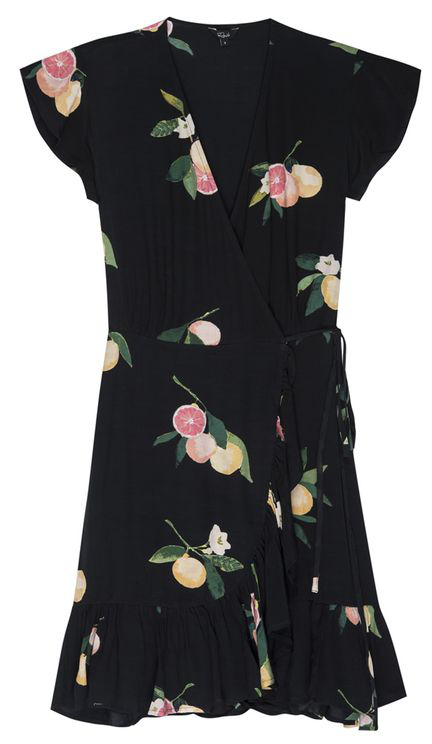 rails koreen wrap dress