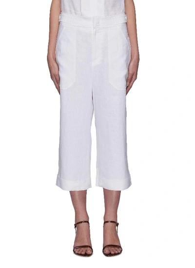Shop Equipment Kalil Loose Linen Pants In White