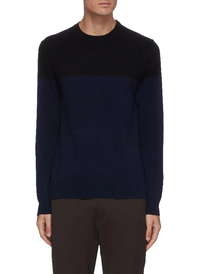 Shop Theory 'hilles' Cashmere Sweater In Blue