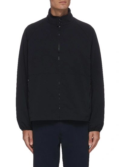 Shop Nanamica N' Zip Front Jacket In Black