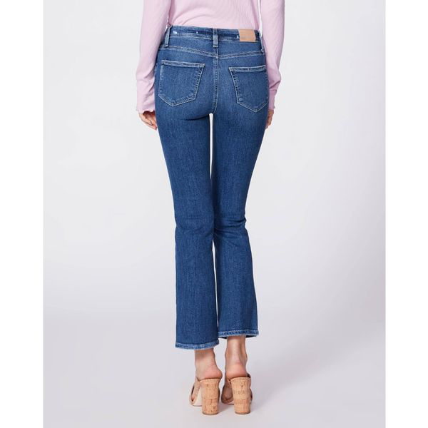 Paige Claudine Roadie Distressed Jeans In Blue | ModeSens