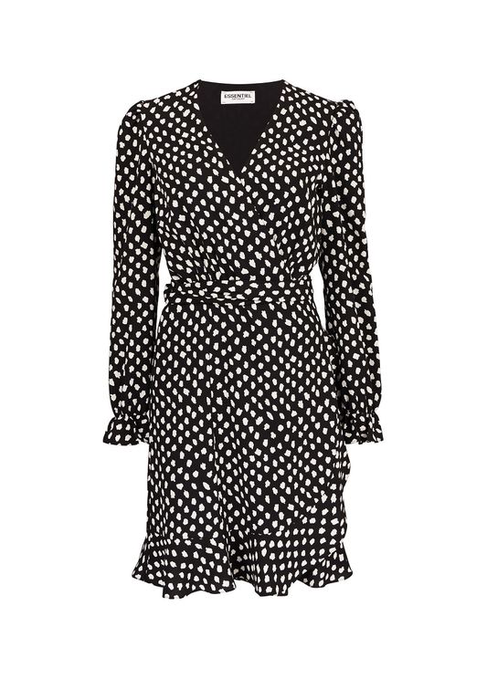 essentiel antwerp polka dot dress