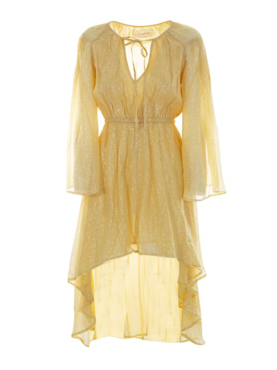 long yellow sundress