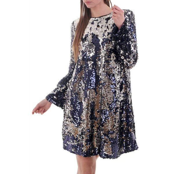 sequin swing dress