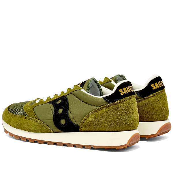 saucony jazz olive green
