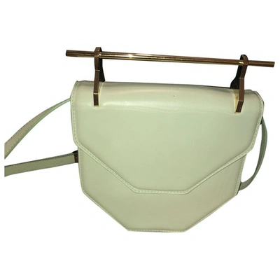 Pre-owned M2malletier Leather Crossbody Bag In Green