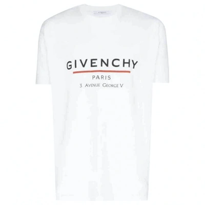 Pre-owned Givenchy White Cotton T-shirts