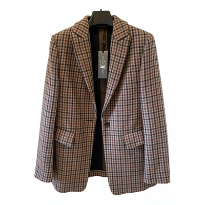 Pre-owned Luisa Cerano Beige Wool Jacket