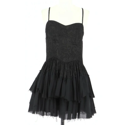 Pre-owned Maje Dress In Black