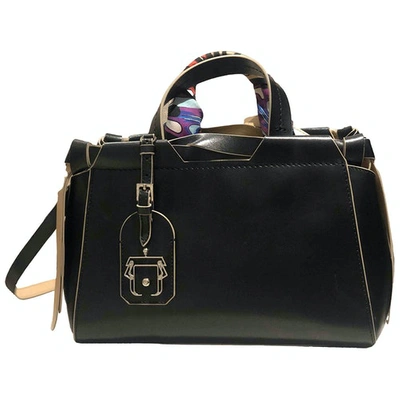 Pre-owned Paula Cademartori Black Leather Handbag
