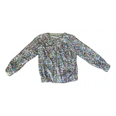 Pre-owned Hoss Intropia Multicolour Glitter Leather Jacket
