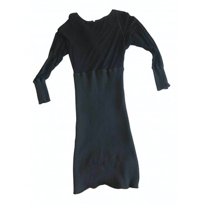 Pre-owned Faith Connexion Dress In Black