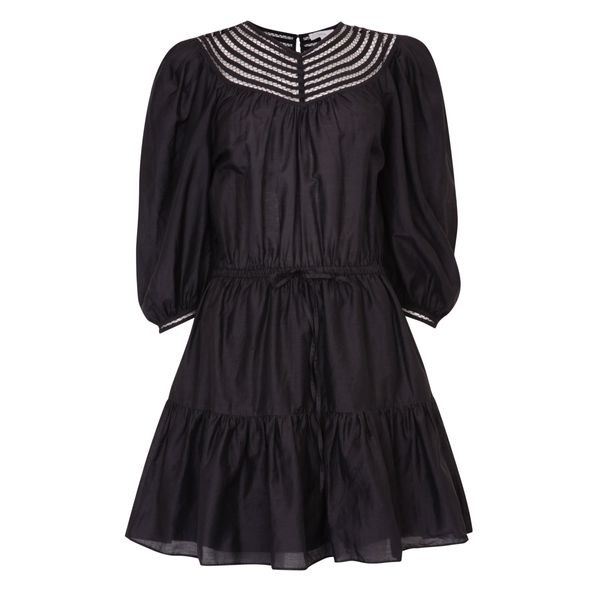 joie black and white dress